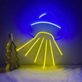 Alien spaceship Neon Sign